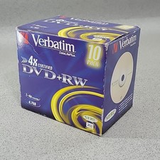 VERBATIM 10 Pack DVD+RW 4.7gb