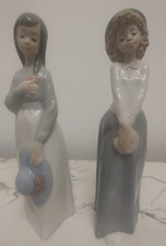 Two NAO by Llardro figurines "