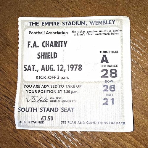 Charity shield wembley - fa,