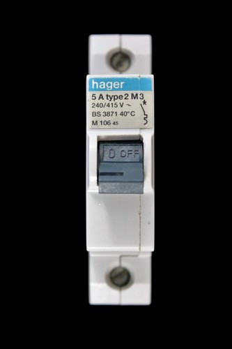 Hager amp type - 5,
