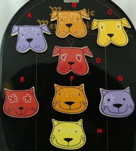 Dog cat shiny resin - cat, fridge