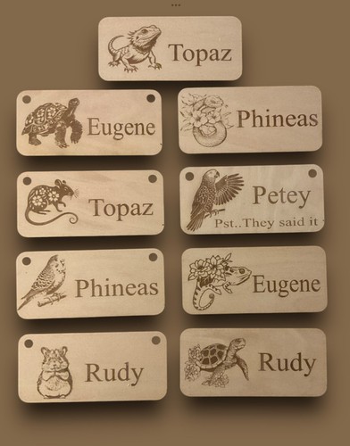 Personalised hamster sign - hamster,