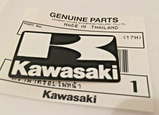 KAWASAKI 'K' BLACK & WHITE