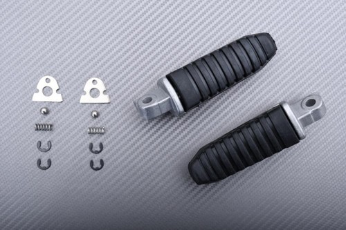 Pair rear foot rests pegs - rear,