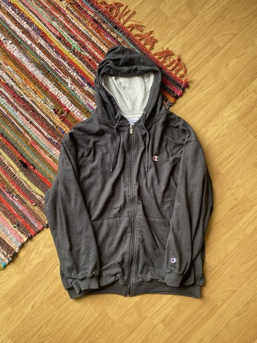 Champion zip hoodie - hoodie, grey