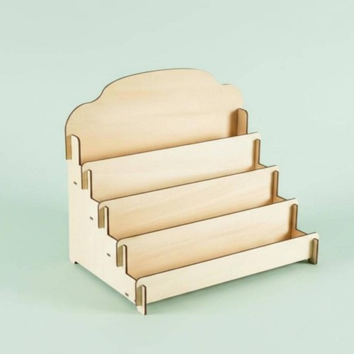 Wooden greeting card display - card,