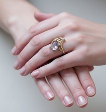 Hallmarked Edinburgh 9ct gold