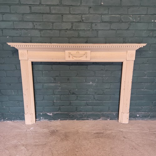 Antique painted pine - painted,