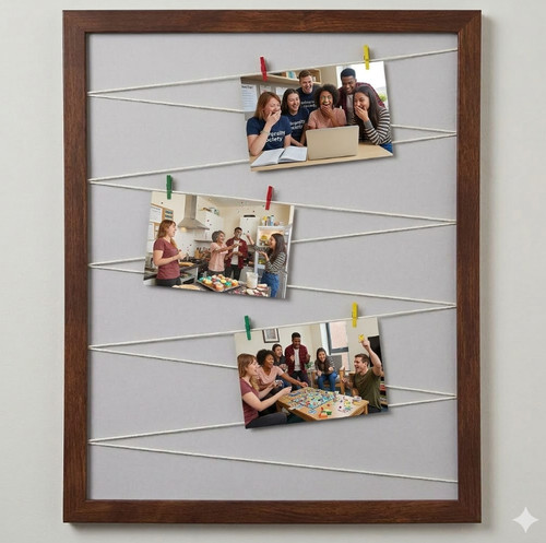 Photo display pegs diy - &,