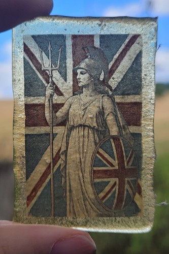 Stained glass britannia - glass,