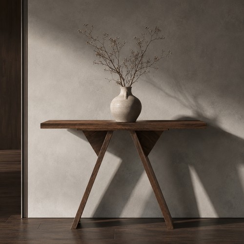 43in console table long - 43in,