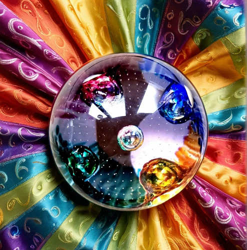 Caithness paperweight aura - caithness,