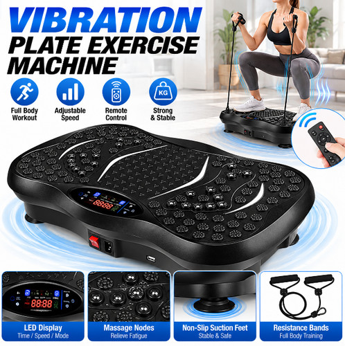 Power vibration plate exercise - power,