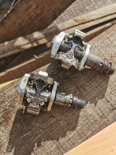 Vintage shimano clip pedals - in,