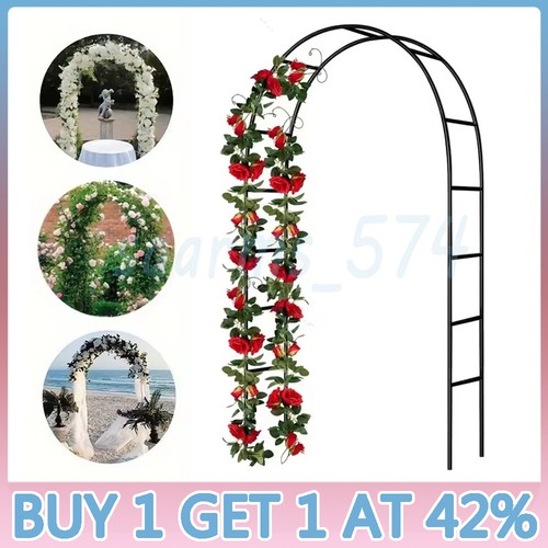 Metal garden arch heavy - garden, duty