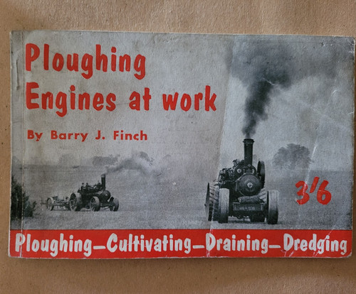 Vintage book ploughing engines - vintage,