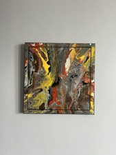 Pair Of Abstract Paintings By