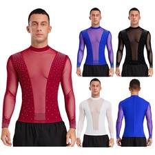 Men's Latin Ballroom Dance Top