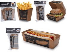 Burger Boxes Hot Dog Tray
