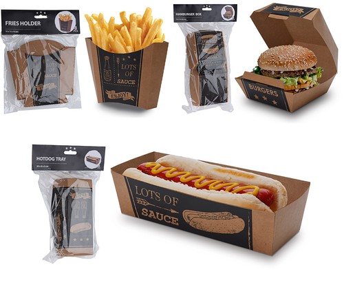 Burger boxes hot dog - burger,