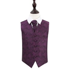 Boys Waistcoat Cravat Set