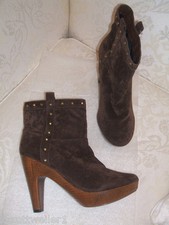 PRIMARK SIZE 7 40 BROWN FAUX