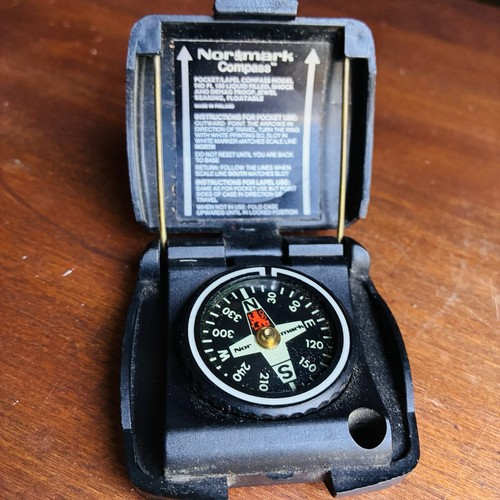 Vintage normark pocket compass - pocket,