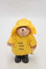 Vintage 1989 Eden Toy Paddington Bear – Yellow Coat, Yellow Hat, Black Wellies