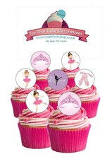 Cake Toppers Ballerina Ballet