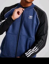 Adidas Superstar Fleece Bomber Track Jacket Brand New Size S/M Brand New RRP £50