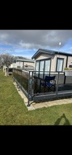 Balcony For Static Caravan 1 Year Old Made Of Glass Aluminium And Composite Deck