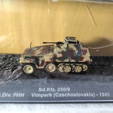 AMERCOM Sd.Kfz. 250/9 Pz.Div.FHH Vimperk Czech 1945 Military Vehicle 1/72 