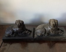 Vintage Heavy Dog Figures
