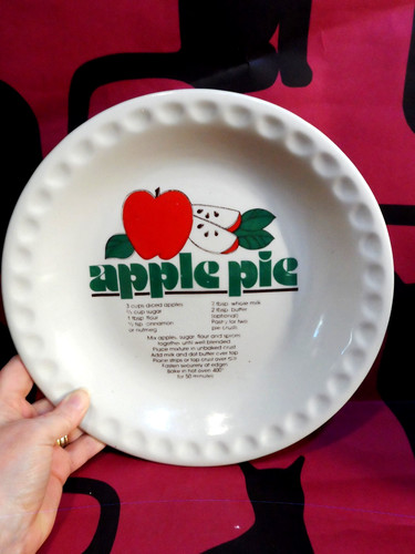 Vintage apple pie recipe - vintage,