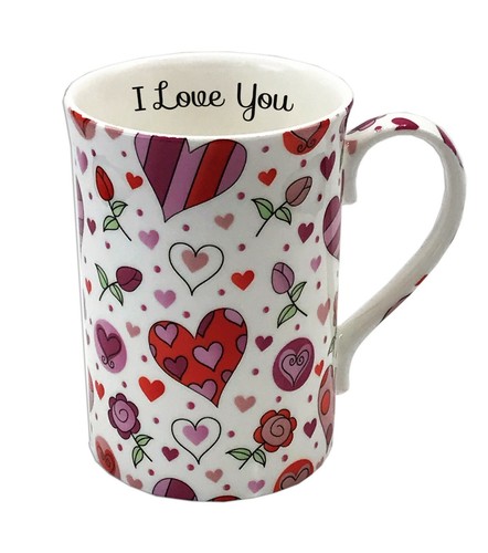 Boxed personalised hearts - boxed,