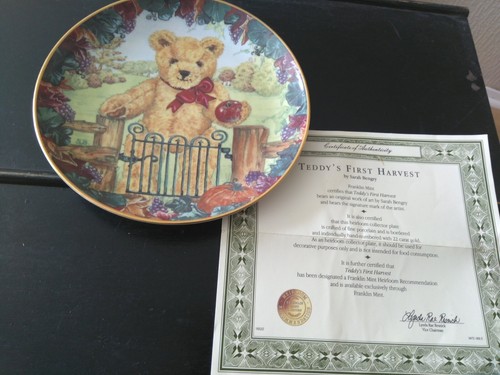 Franklin mint teddy bears - mint,