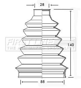 Genuine first line front outer - genuine,