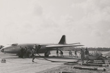 Canberra jet bomber Cocos