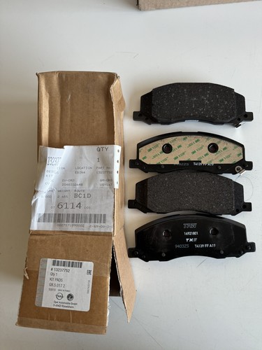 Front brake pad set for - brake,