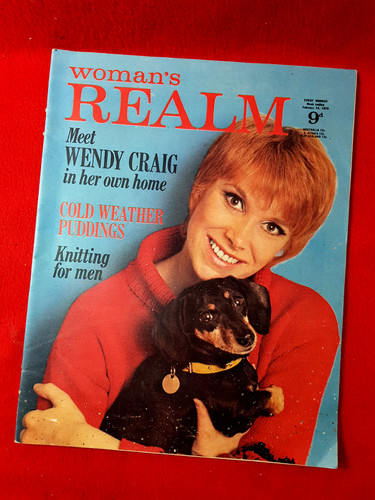 Vintage woman realm magazine - realm,