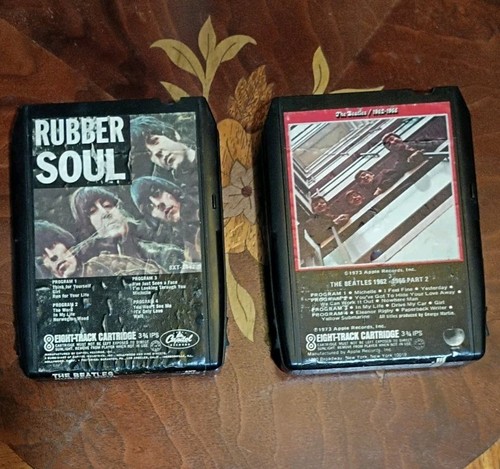 Beatles lot eight track - lot:,