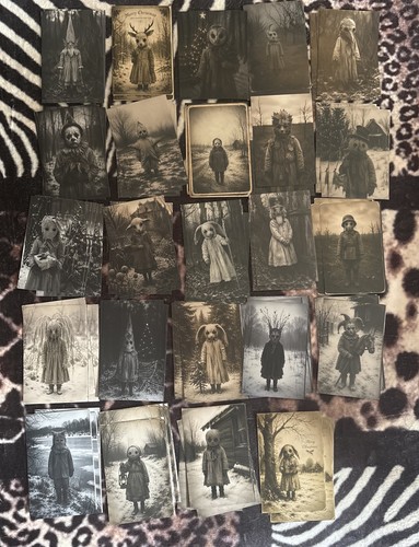 Gothic postcards christmas - ,