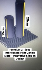Custom printed candle mold - 3d,