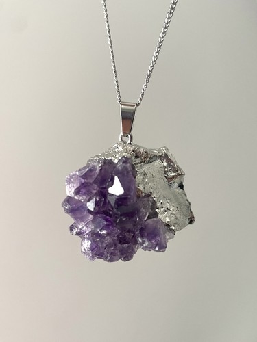 Amethyst druzy raw natural