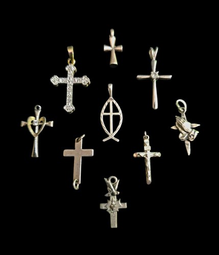 925 sterling silver cross - 925,