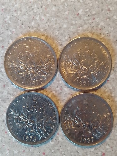 Set french francs - set,