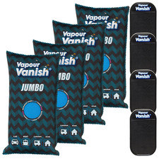 1/2/4PC, 1kg Car Home Dehumidifier Dry Bag Moisture Killer Absorber Pad Reusable