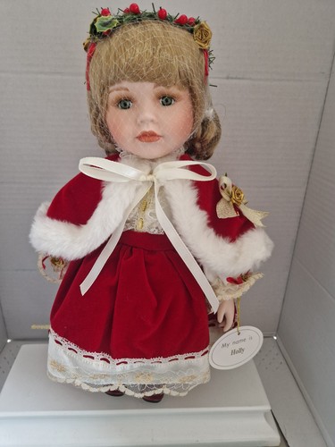 Leonardo porcelain doll holly - leonardo,