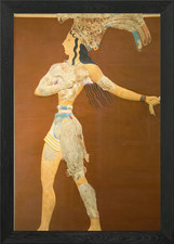 Minoan Priest King Fresco