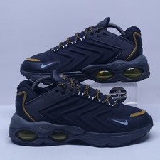 Nike Air Max TW - UK Size 8 - Trainers Black Gold Sneakers Shoes Adults 